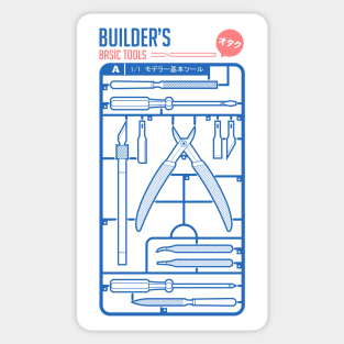 Builder's Basic Tools Sticker